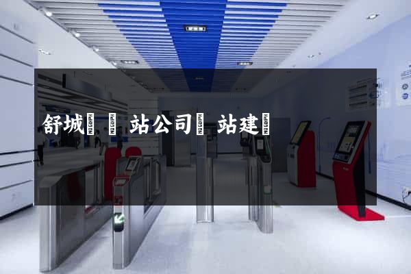 舒城縣網站公司網站建設
