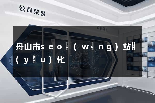 舟山市seo網(wǎng)站優(yōu)化