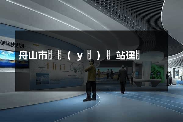 舟山市專業(yè)網站建設
