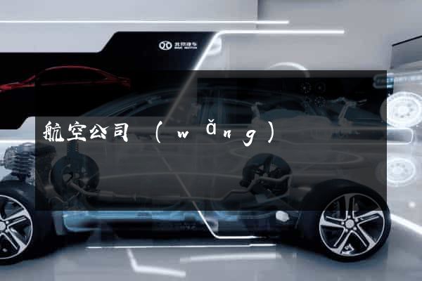 航空公司網(wǎng)頁
