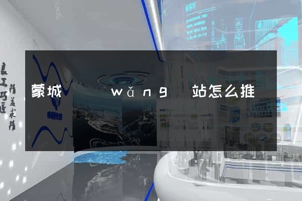 蒙城縣網(wǎng)站怎么推廣