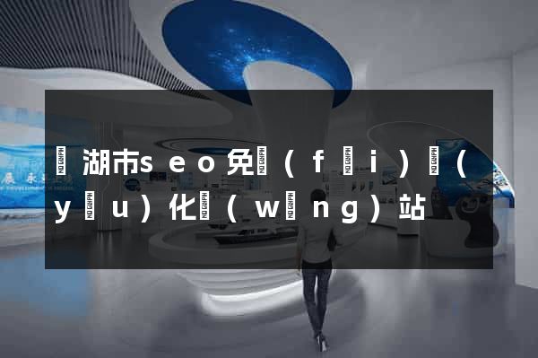 蕪湖市seo免費(fèi)優(yōu)化網(wǎng)站
