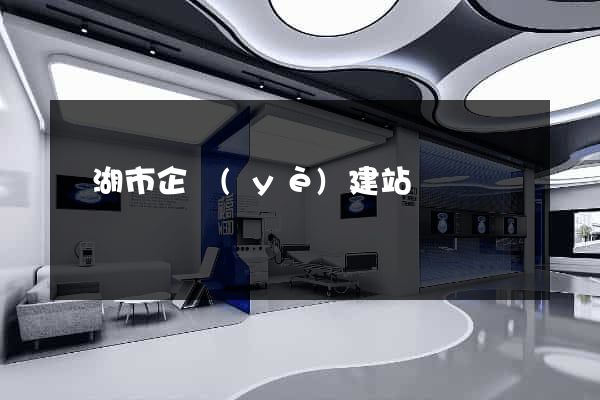 蕪湖市企業(yè)建站