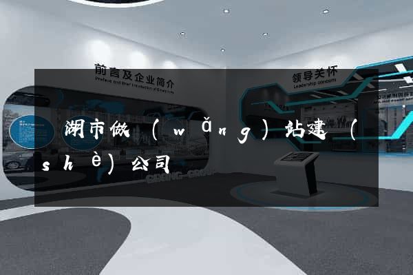 蕪湖市做網(wǎng)站建設(shè)公司