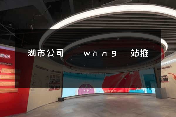 蕪湖市公司網(wǎng)站推廣