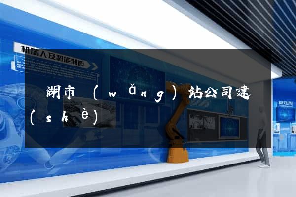 蕪湖市網(wǎng)站公司建設(shè)