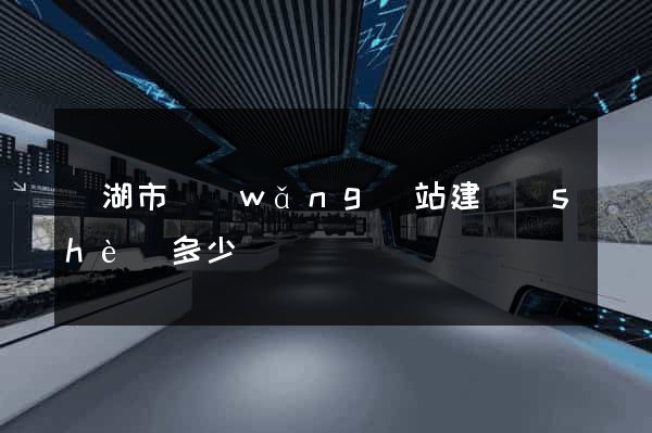 蕪湖市網(wǎng)站建設(shè)多少錢