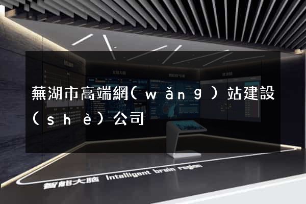 蕪湖市高端網(wǎng)站建設(shè)公司