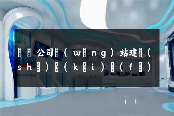 蕭縣公司網(wǎng)站建設(shè)開(kāi)發(fā)