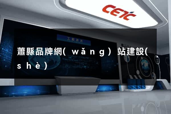 蕭縣品牌網(wǎng)站建設(shè)