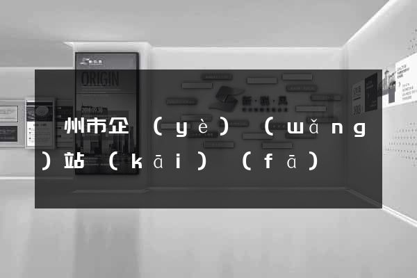蘇州市企業(yè)網(wǎng)站開(kāi)發(fā)