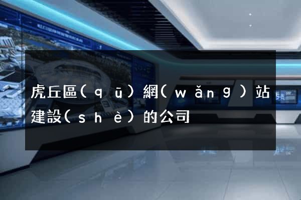 虎丘區(qū)網(wǎng)站建設(shè)的公司