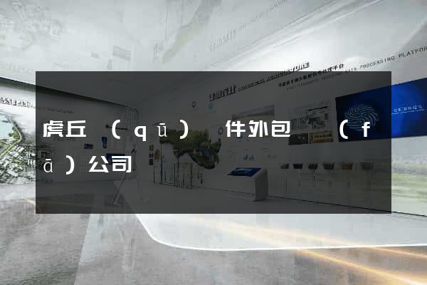 虎丘區(qū)軟件外包開發(fā)公司