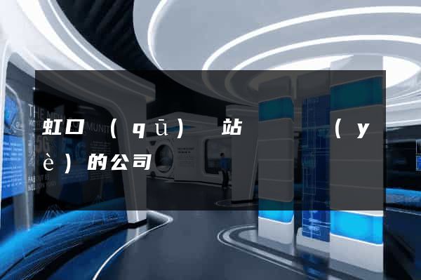 虹口區(qū)網站設計專業(yè)的公司