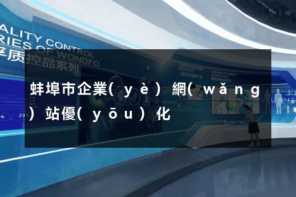 蚌埠市企業(yè)網(wǎng)站優(yōu)化