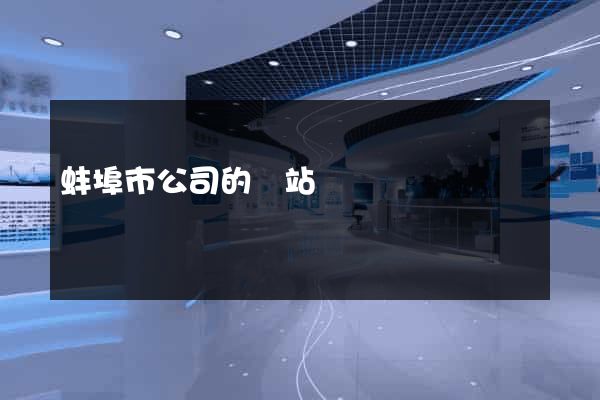 蚌埠市公司的網站