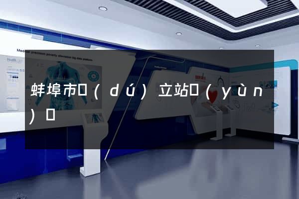 蚌埠市獨(dú)立站運(yùn)營
