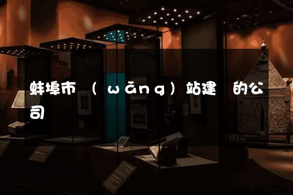 蚌埠市網(wǎng)站建設的公司