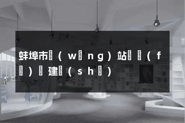 蚌埠市網(wǎng)站開發(fā)與建設(shè)