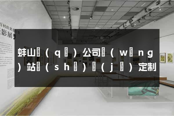 蚌山區(qū)公司網(wǎng)站設(shè)計(jì)定制