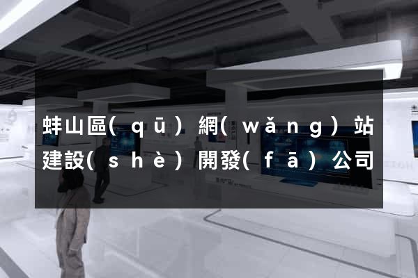 蚌山區(qū)網(wǎng)站建設(shè)開發(fā)公司