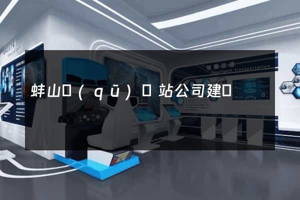 蚌山區(qū)網站公司建設