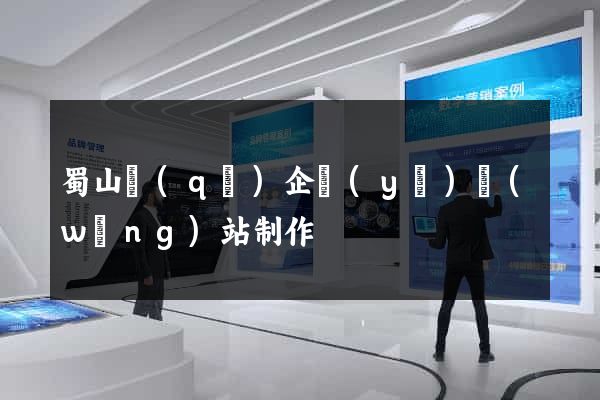 蜀山區(qū)企業(yè)網(wǎng)站制作