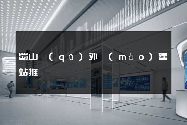 蜀山區(qū)外貿(mào)建站推廣