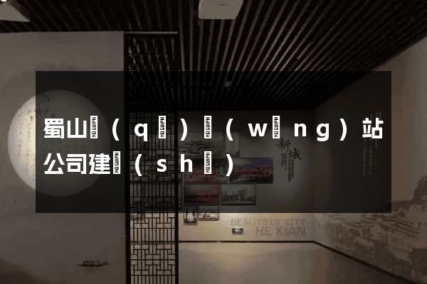 蜀山區(qū)網(wǎng)站公司建設(shè)