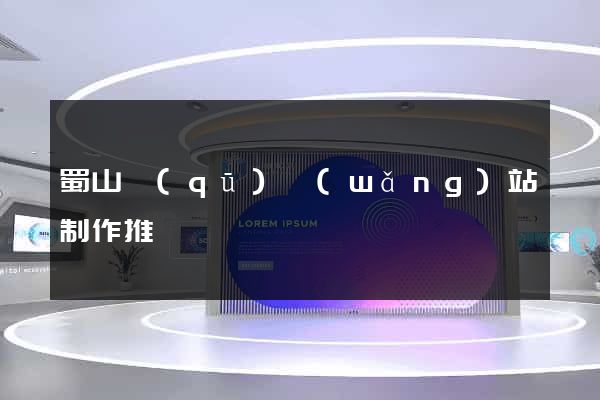 蜀山區(qū)網(wǎng)站制作推廣