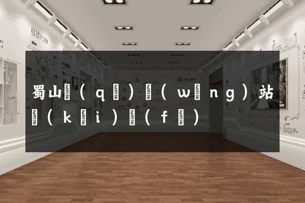 蜀山區(qū)網(wǎng)站開(kāi)發(fā)