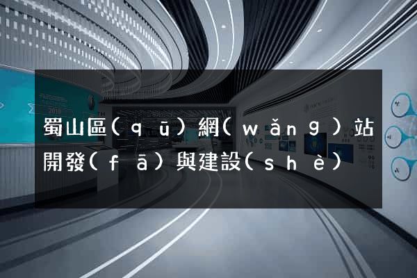 蜀山區(qū)網(wǎng)站開發(fā)與建設(shè)