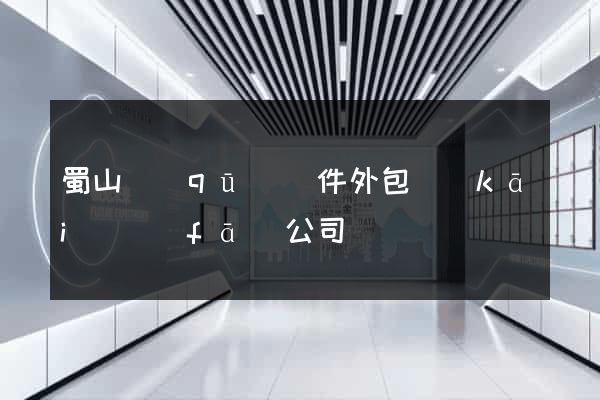 蜀山區(qū)軟件外包開(kāi)發(fā)公司
