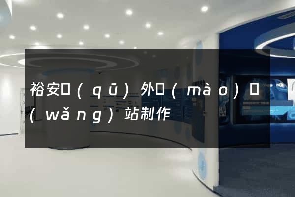 裕安區(qū)外貿(mào)網(wǎng)站制作