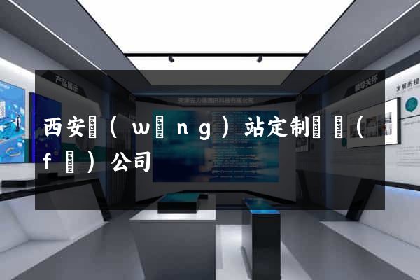 西安網(wǎng)站定制開發(fā)公司