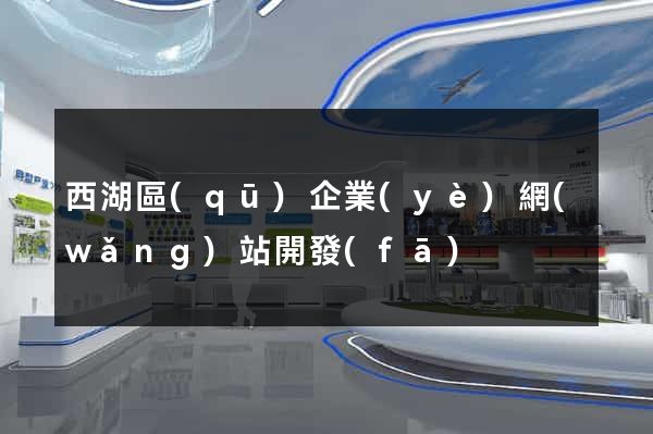 西湖區(qū)企業(yè)網(wǎng)站開發(fā)