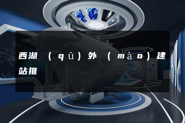 西湖區(qū)外貿(mào)建站推廣