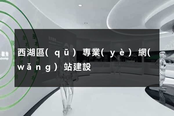 西湖區(qū)專業(yè)網(wǎng)站建設