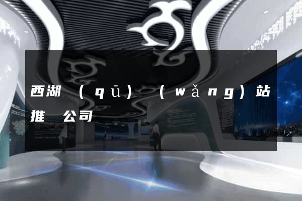 西湖區(qū)網(wǎng)站推廣公司