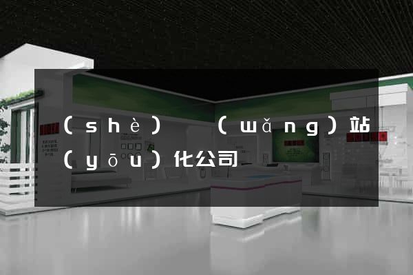 設(shè)計網(wǎng)站優(yōu)化公司