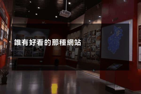 誰有好看的那種網站