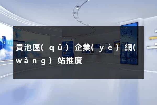 貴池區(qū)企業(yè)網(wǎng)站推廣