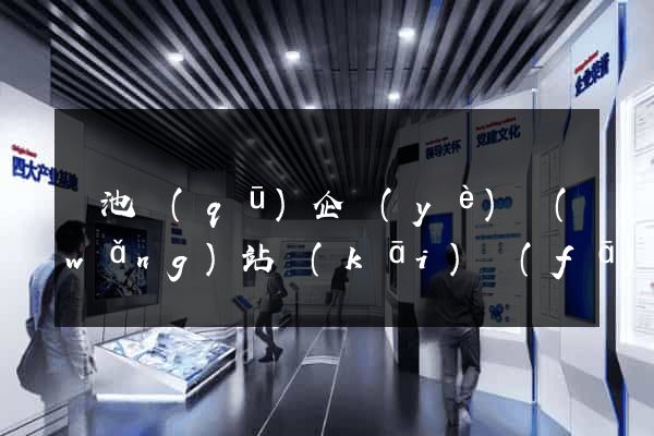 貴池區(qū)企業(yè)網(wǎng)站開(kāi)發(fā)