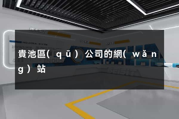 貴池區(qū)公司的網(wǎng)站