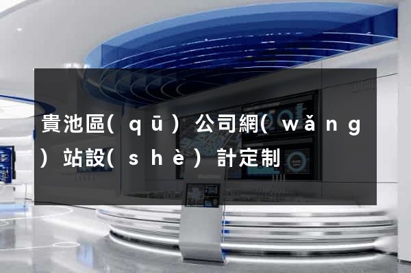 貴池區(qū)公司網(wǎng)站設(shè)計定制