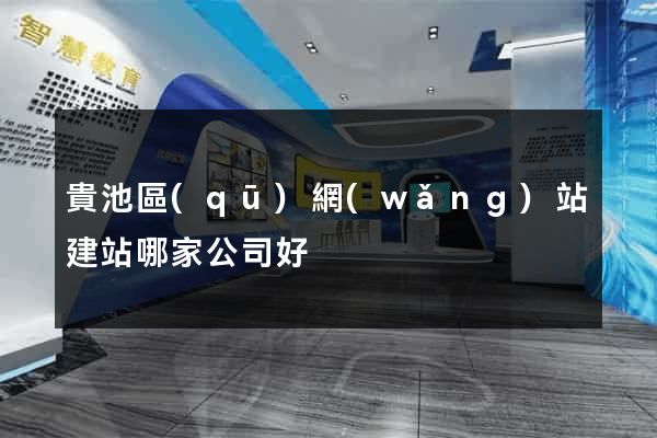 貴池區(qū)網(wǎng)站建站哪家公司好