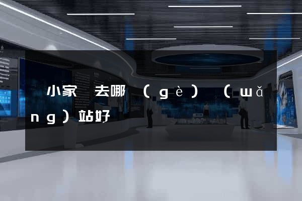 買小家電去哪個(gè)網(wǎng)站好