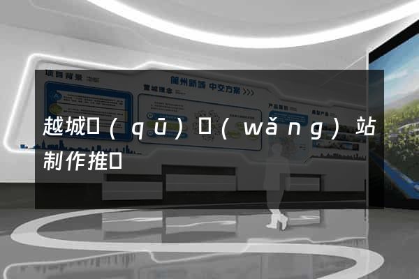 越城區(qū)網(wǎng)站制作推廣