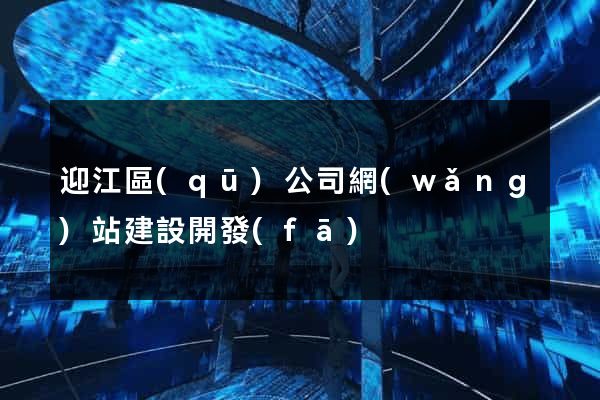 迎江區(qū)公司網(wǎng)站建設開發(fā)