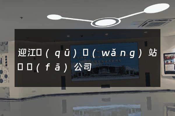 迎江區(qū)網(wǎng)站開發(fā)公司